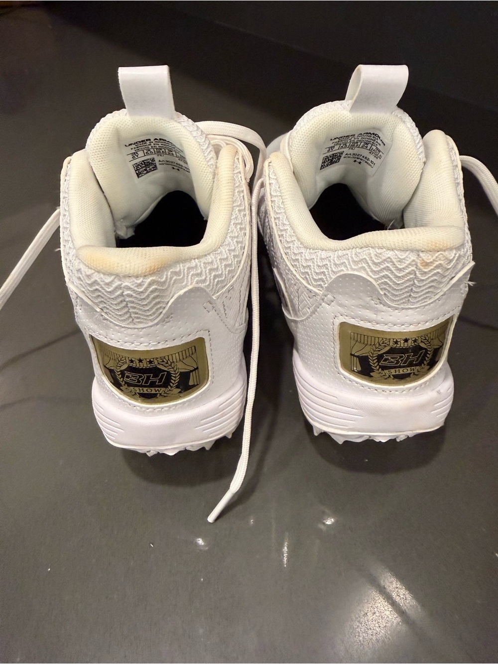 Under Armour Bryce Harper youth mid baseball cleats - Picture 3 of 6